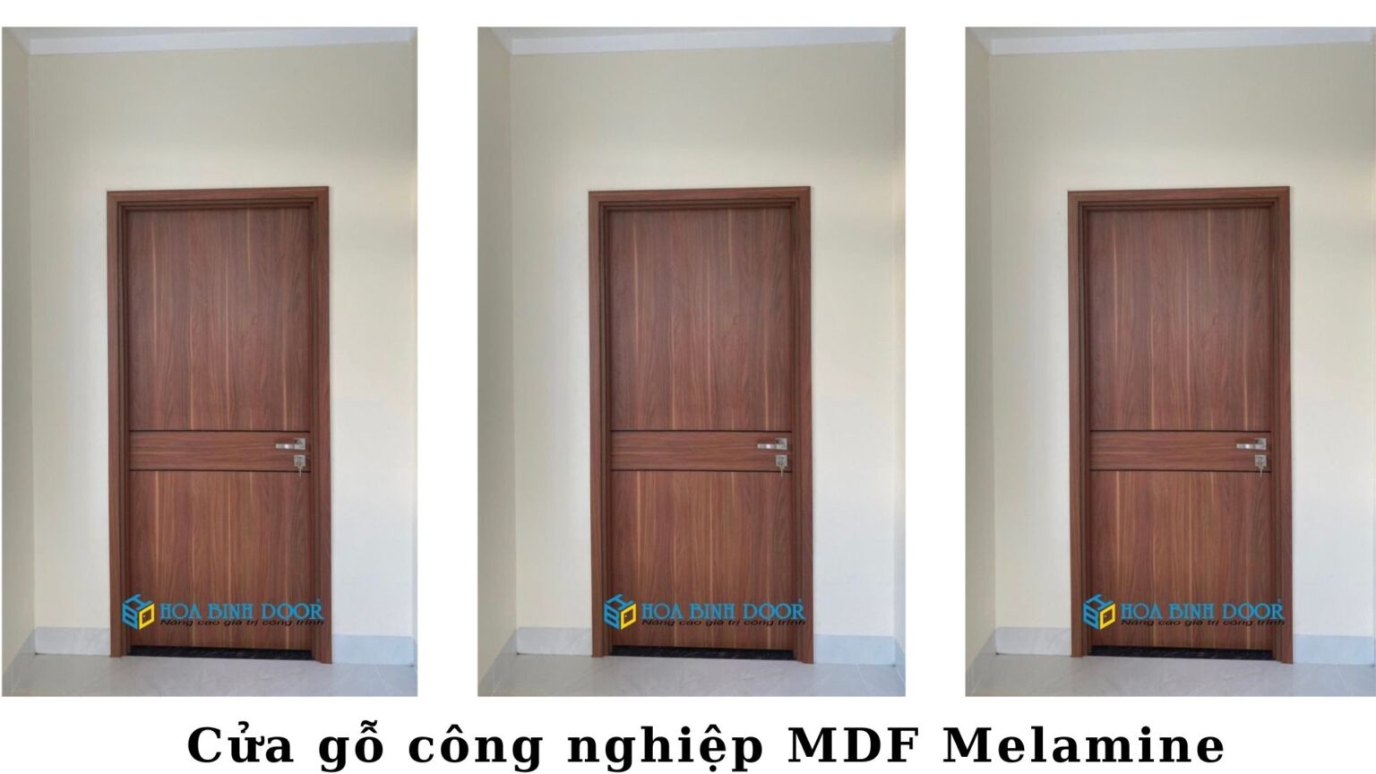 Giá Cửa Gỗ MDF Melamine tại Vĩnh Long  Cửa phòng ngủ
