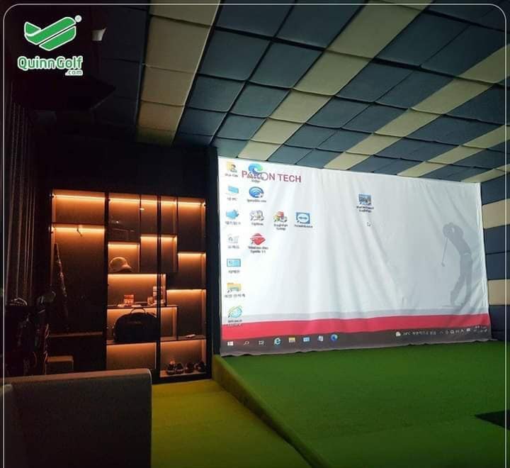 Phòng tập Golf 3D màn hình đơn, GÓI PHỔ THÔNG có gì ???