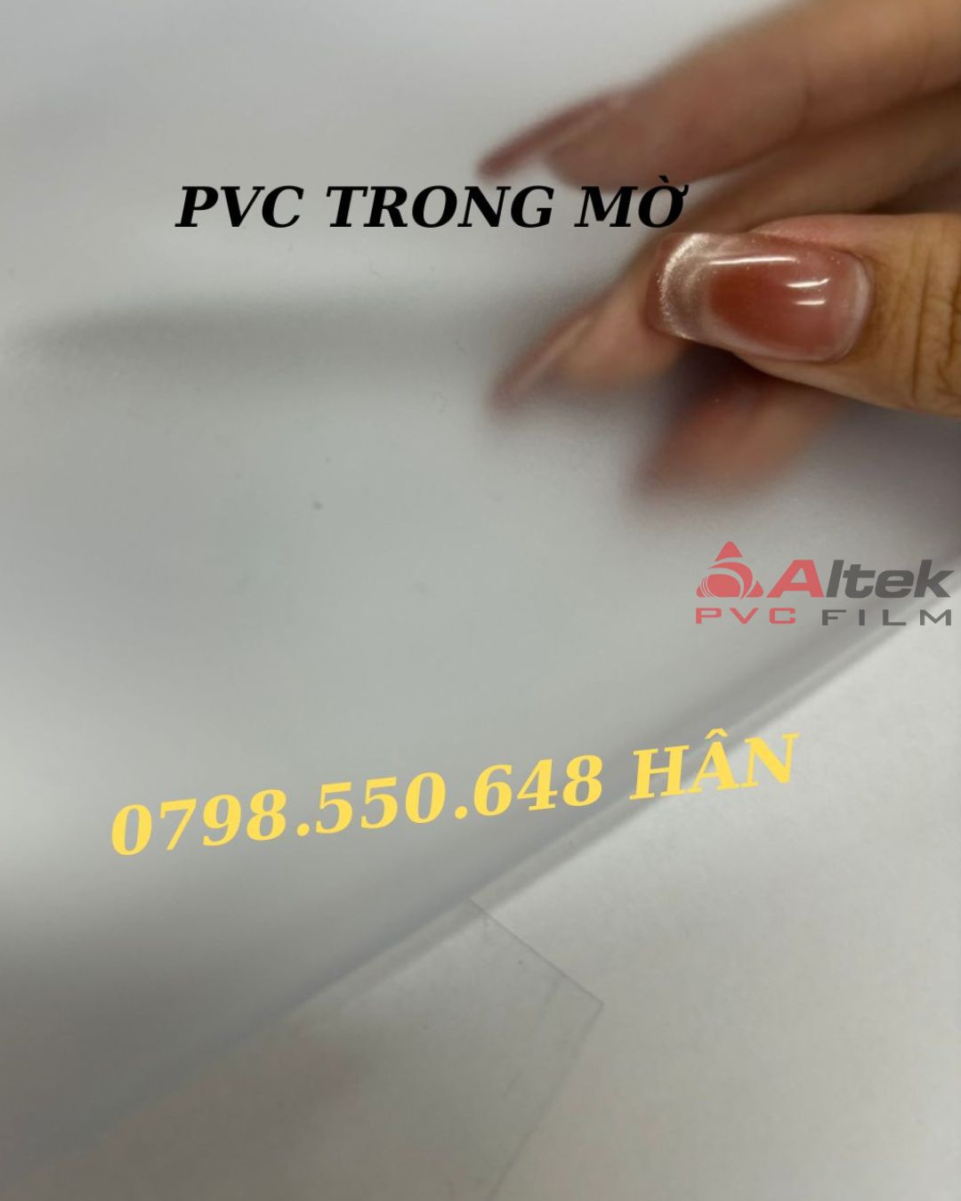 Màng pvc trong mờ giá rẻ nhất tại kho bên em