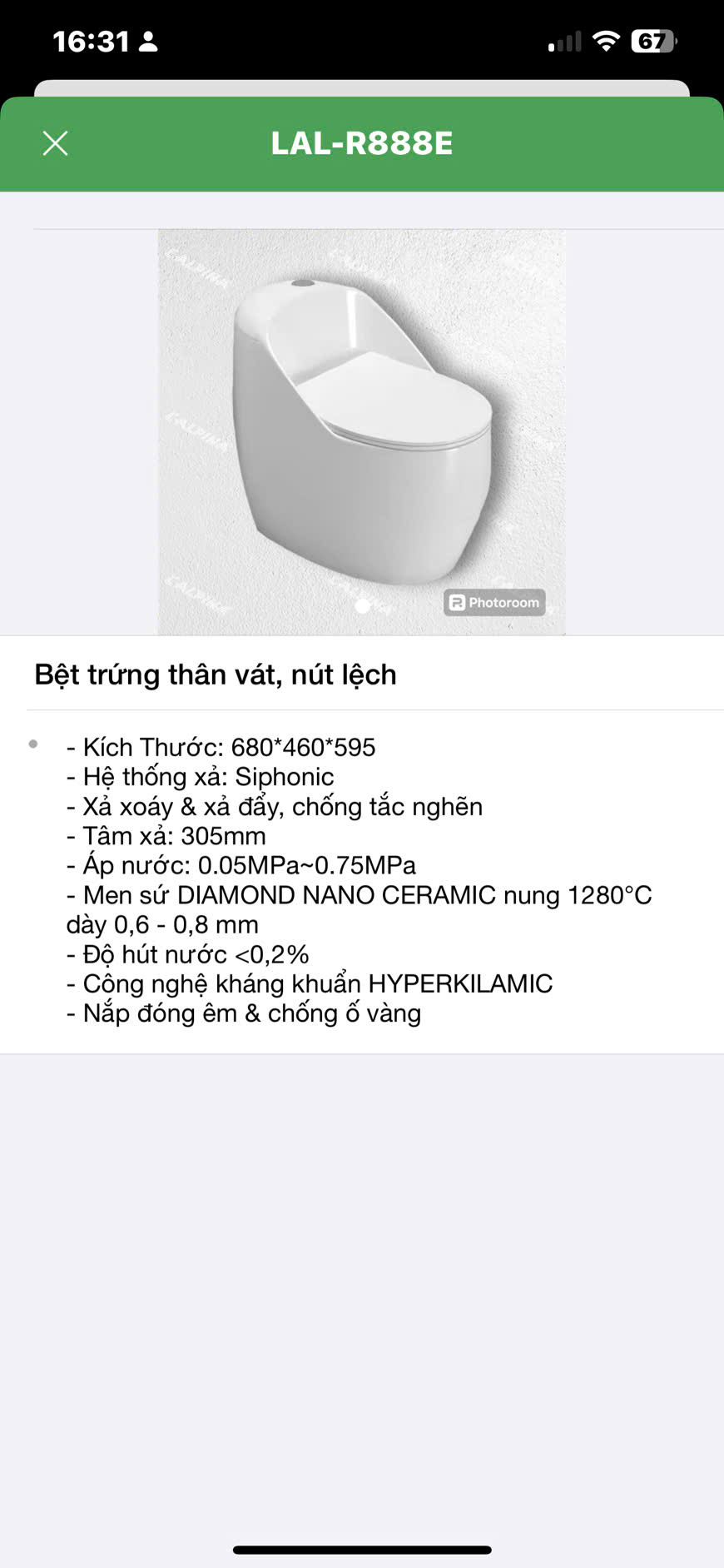 Bệt trứng R888-E chính hãng Lalpina. zalo 0888635655