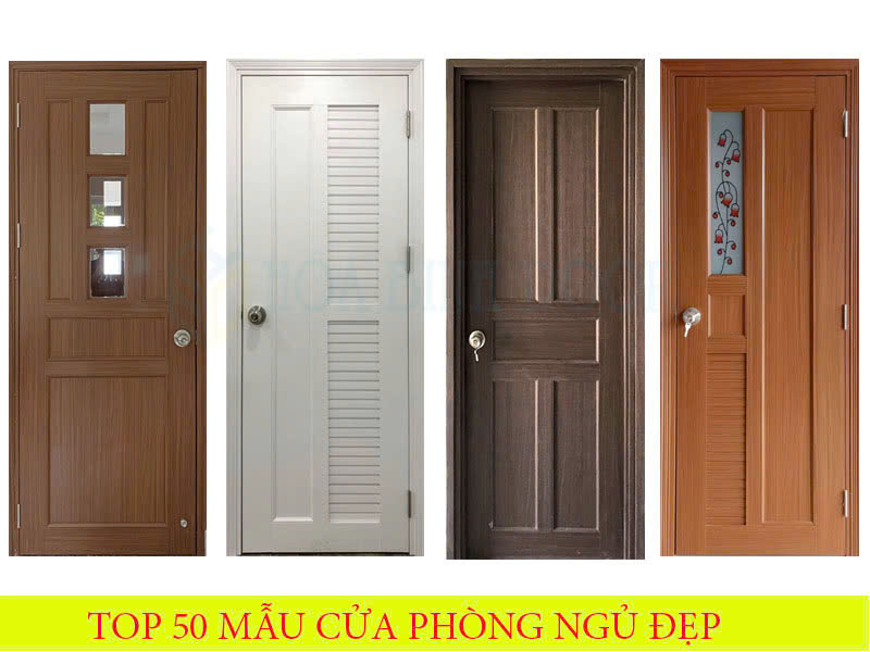 Mẫu cửa phòng ngủ đẹp nhất năm 2024 - Cửa phòng ngủ