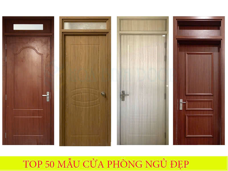 Mẫu cửa phòng ngủ đẹp nhất năm 2024 - Cửa phòng ngủ