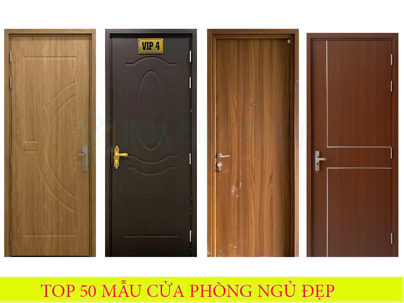 Mẫu cửa phòng ngủ đẹp nhất năm 2024 - Cửa phòng ngủ