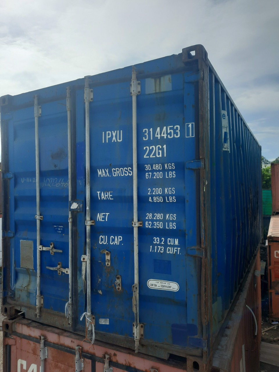 Container khô 20feet thanh lí chất lượng 80-85% 