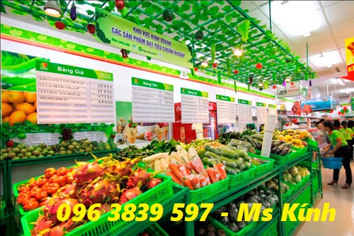 Sóng nhựa hở đựng hàng trái cây, nông sản trong siêu thị - 0963839597