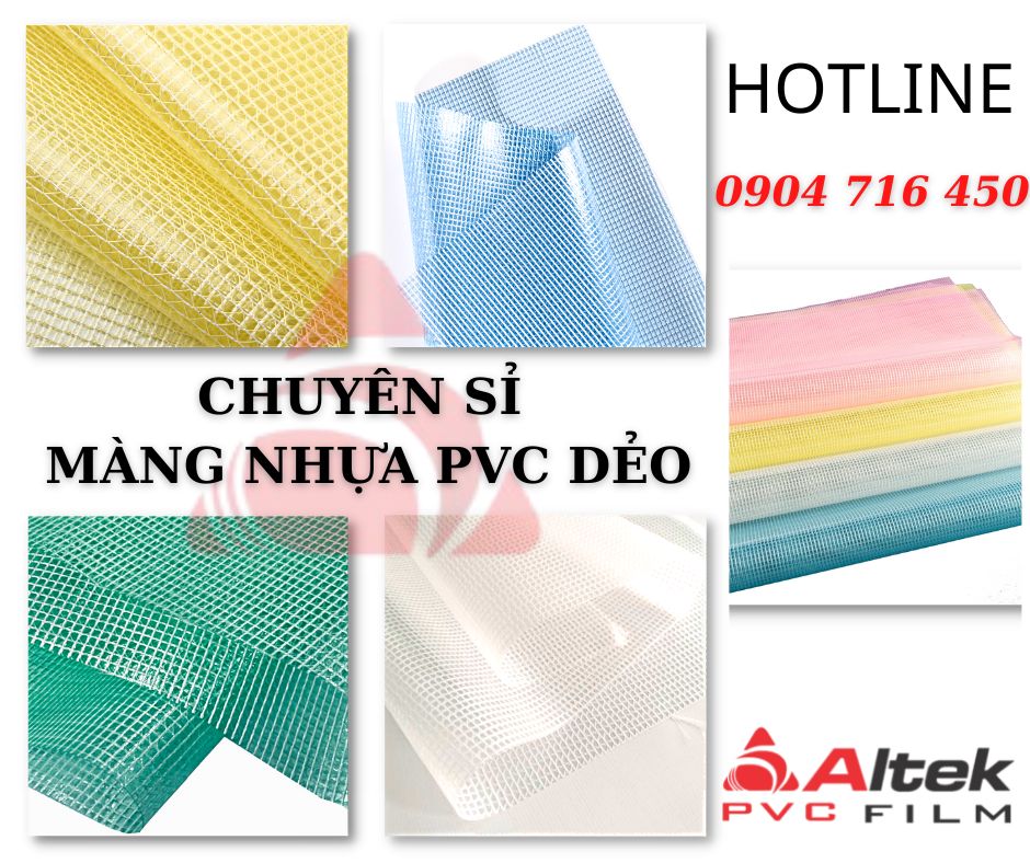 Chuyên màng nhựa dẻo PVC giá đại lý tốt nhất Hồ Chí Minh