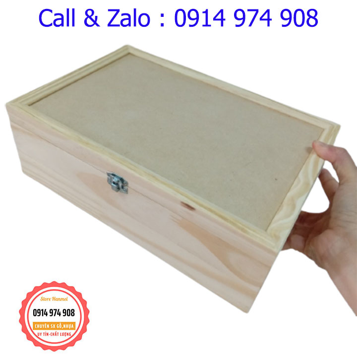 Hộp gỗ đựng đồ đa năng/ hộp gỗ làm quà tặng-nhận thiết kế theo y/c