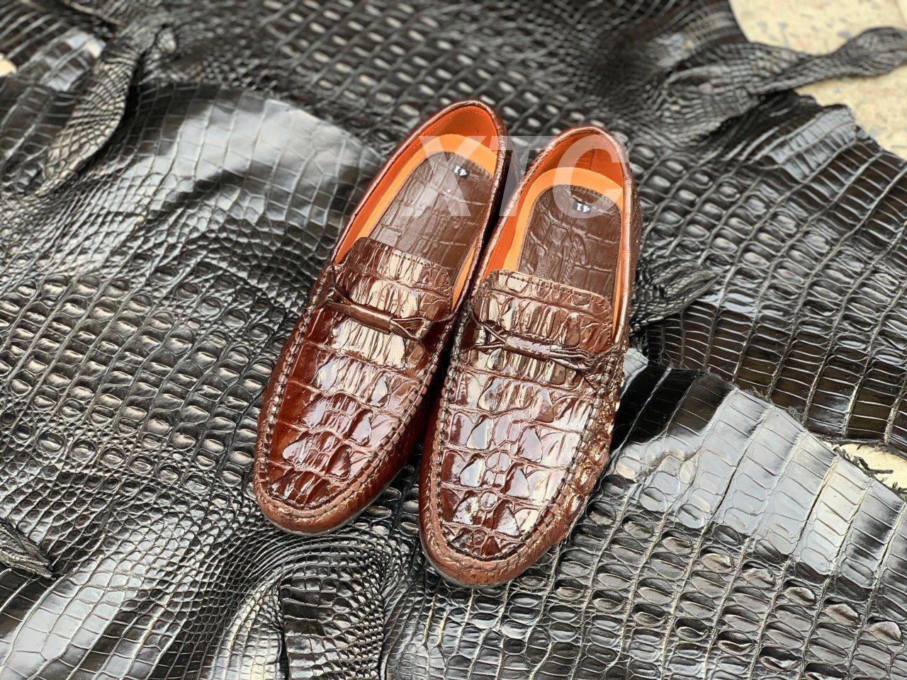 Giày da cá sấu- giá sỉ tại xưởng không qua trung gian