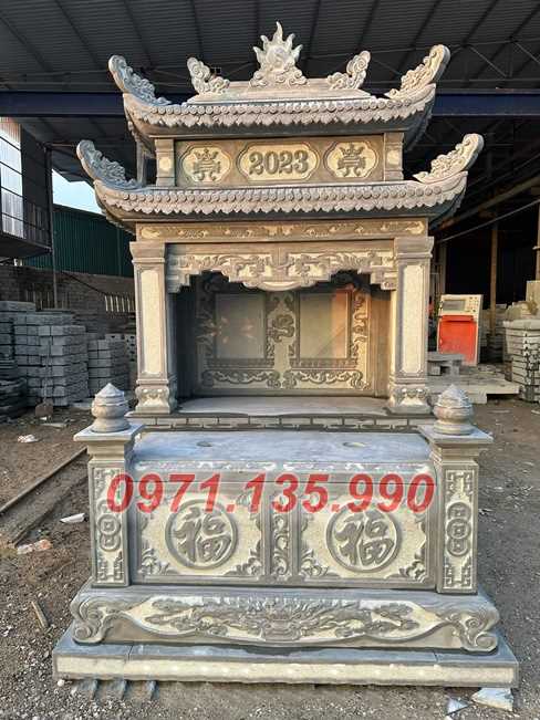 Mộ đá đẹp - Mẫu mộ bằng đá đơn giản đẹp bán tại Tiền Giang