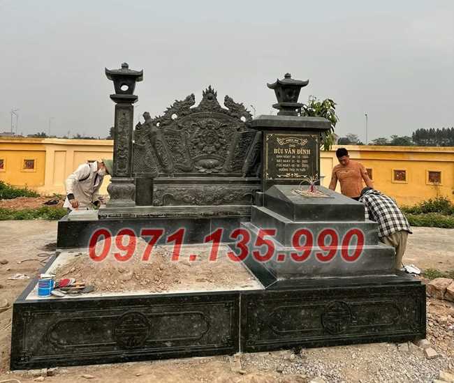 Mộ đá chôn tươi - Mộ hoả hung địa táng bằng đá đẹp bán tại Bình Thuận