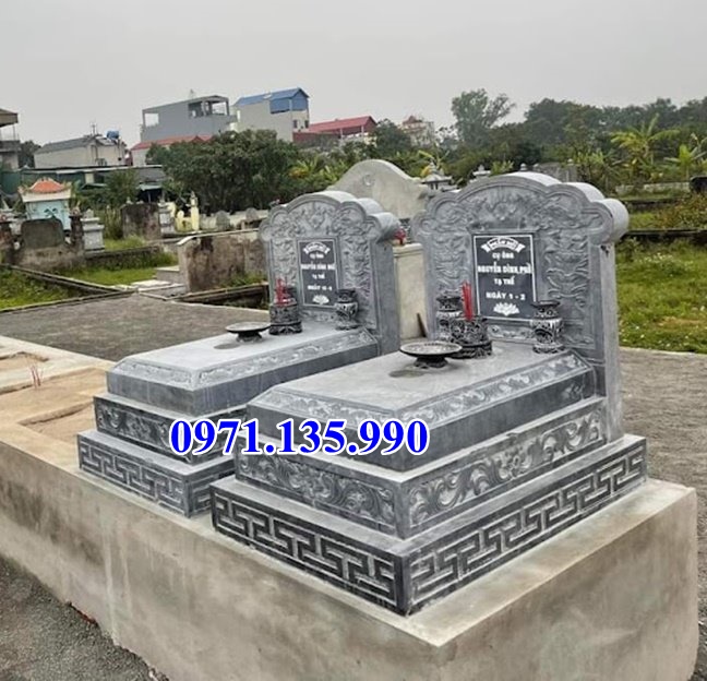 Mộ đá giá rẻ - Mẫu mộ đá đẹp chất lượng bán tại Phú Yên