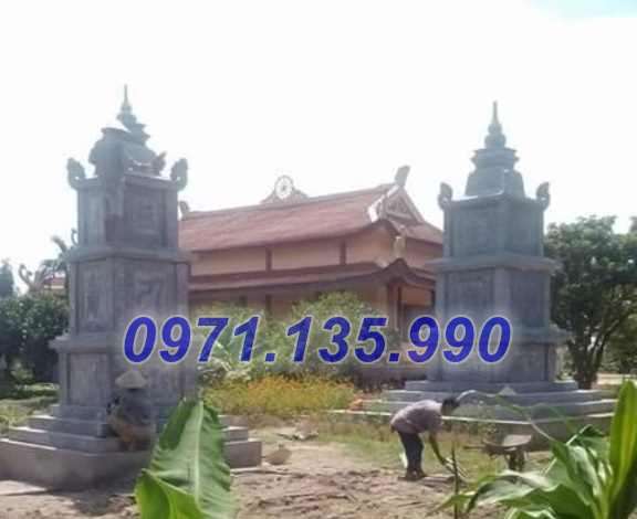Mộ tháp đá phật giáo - Mẫu mộ tháp bằng đá xanh đẹp bán Ninh Thuận
