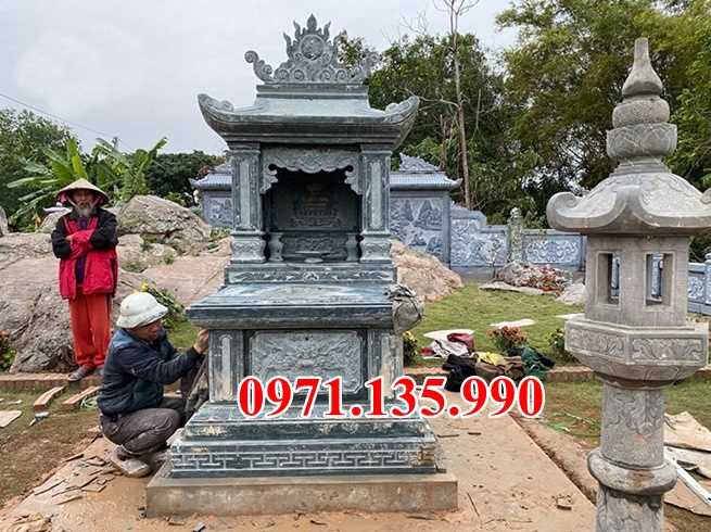 Giá mẫu mộ đá đẹp bán tại An Giang - Mộ bằng đá đẹp