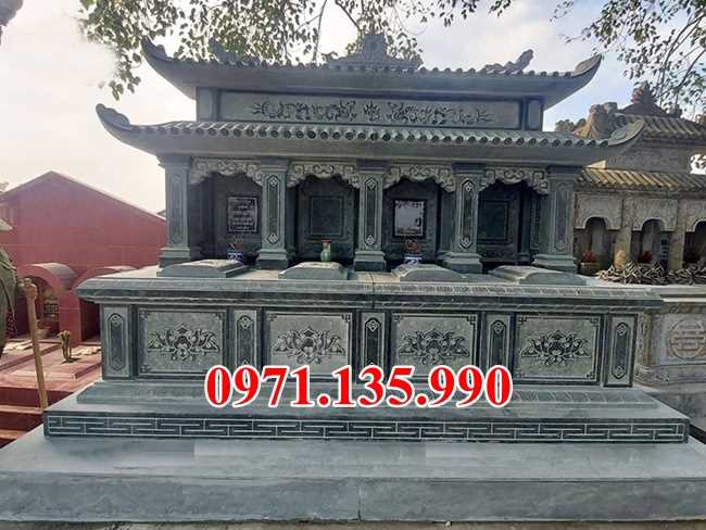 Giá mẫu mộ đá đẹp bán tại An Giang - Mộ bằng đá đẹp
