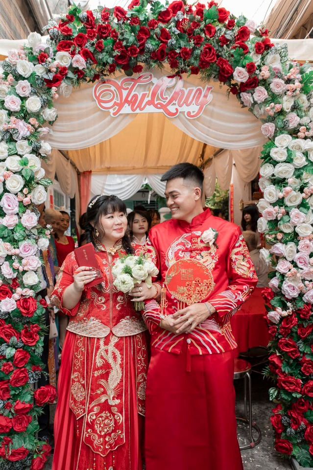 Áo dài cưới Bigsize Tròn Xinh siêu khuyến mãi 14.5