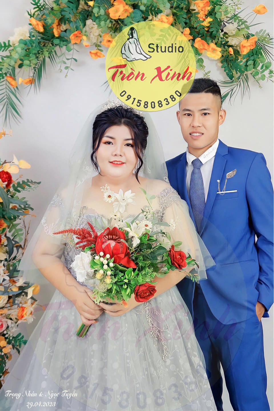 Áo cưới Bigsize Tròn Xinh siêu khuyến mãi 12.5