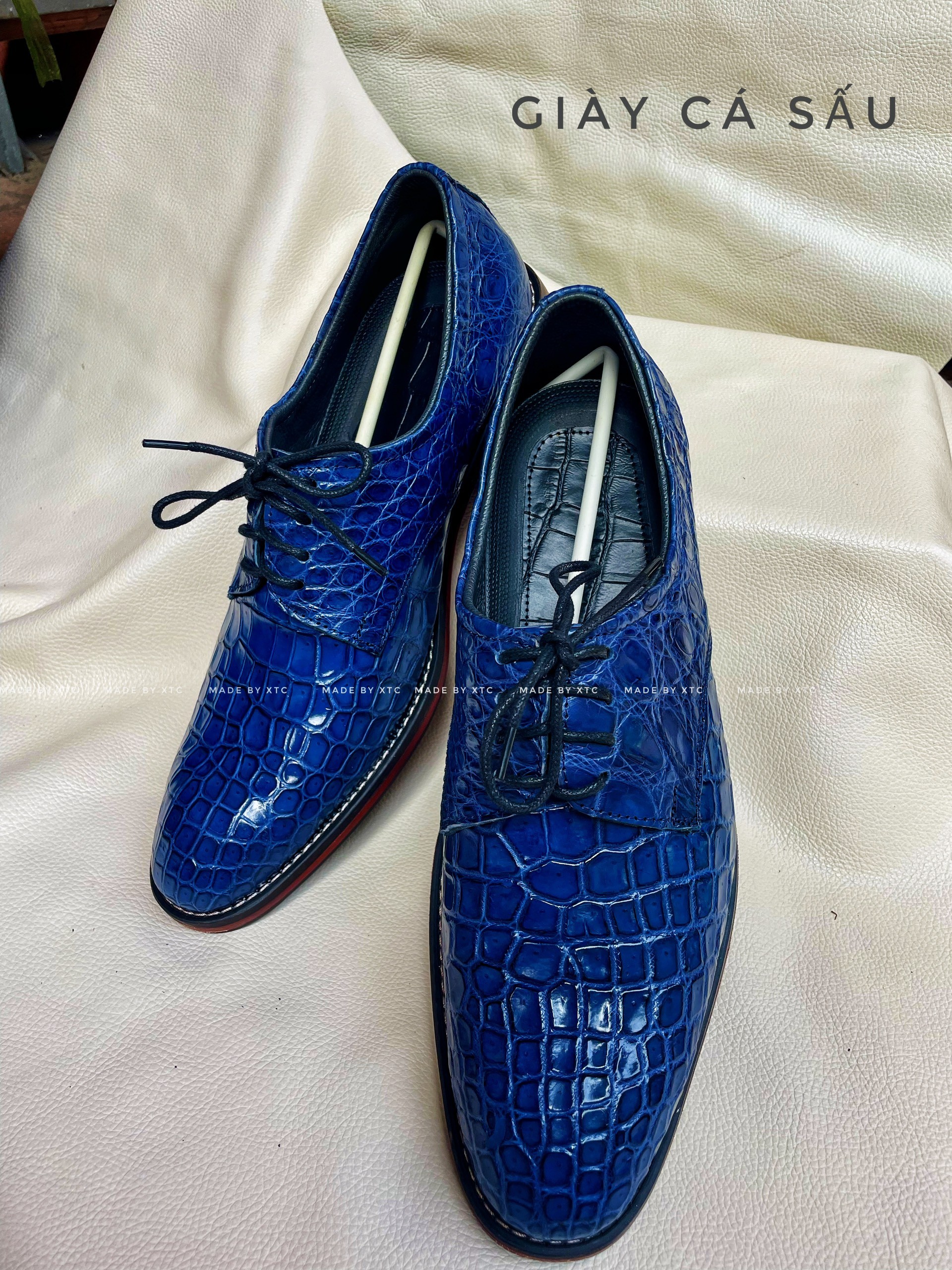 Mẫu giày da bò thời trang giá xưởng - Bảo hành 2 năm