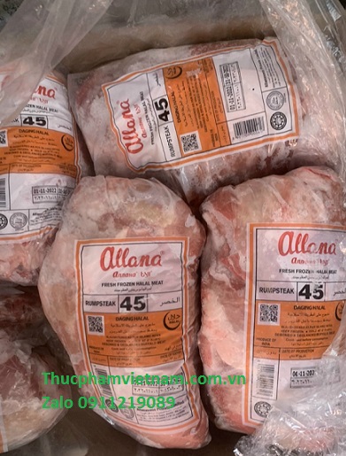 Thịt nạc mông trâu M45  - thịt đông lạnh nhập khẩu