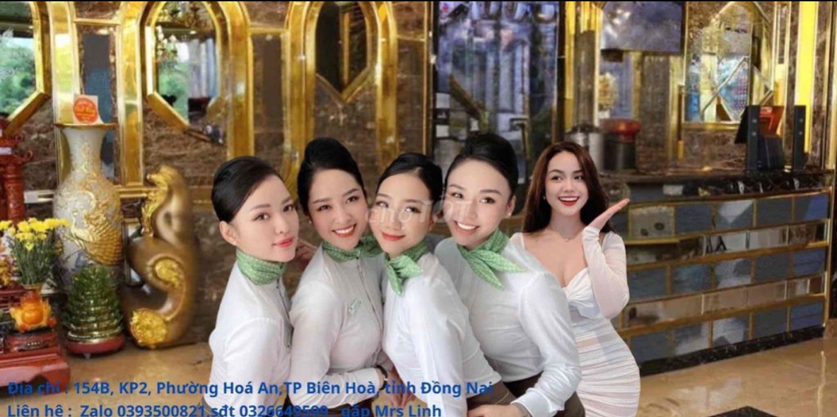 Tuyển KTV phục vụ quán Massage làm tại Biên Hòa Đồng Nai