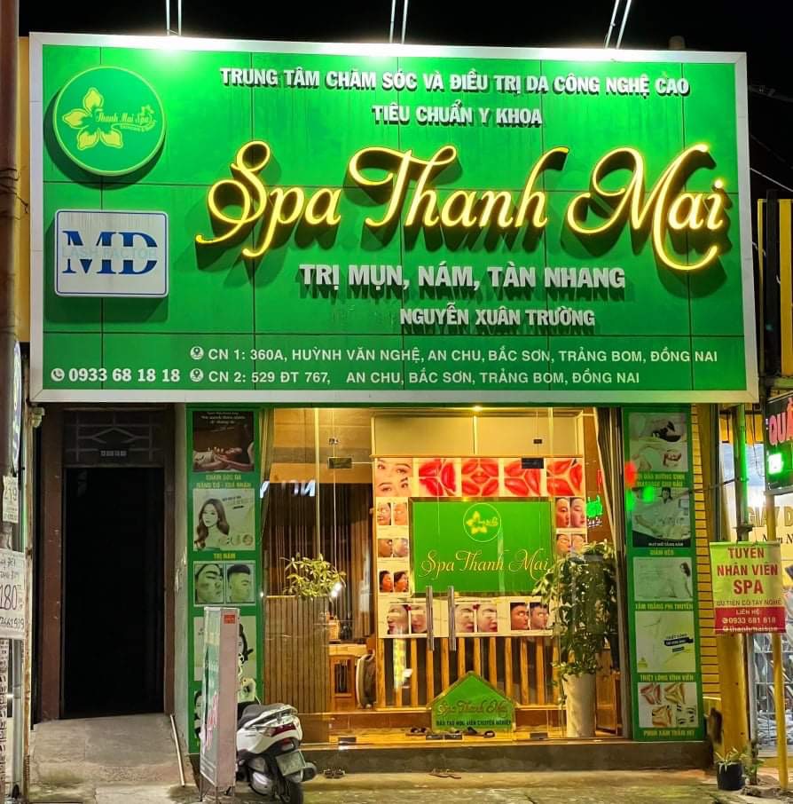 THANH MAI SPA tuyển tư vấn viên & 5 KTV Spa massage làm Đồng Nai